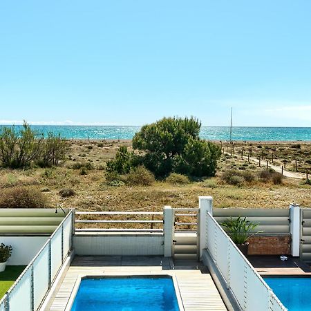 Апартаменты Casa Frente Al Mar Con Piscina Privada Сагунто Экстерьер фото